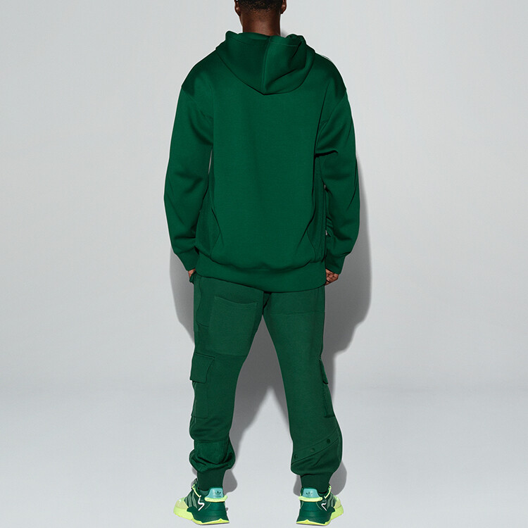 Толстовка Adidas X IVY PARK унисекс темно-зеленая Adidas Originals, темно-зеленый — фото 4