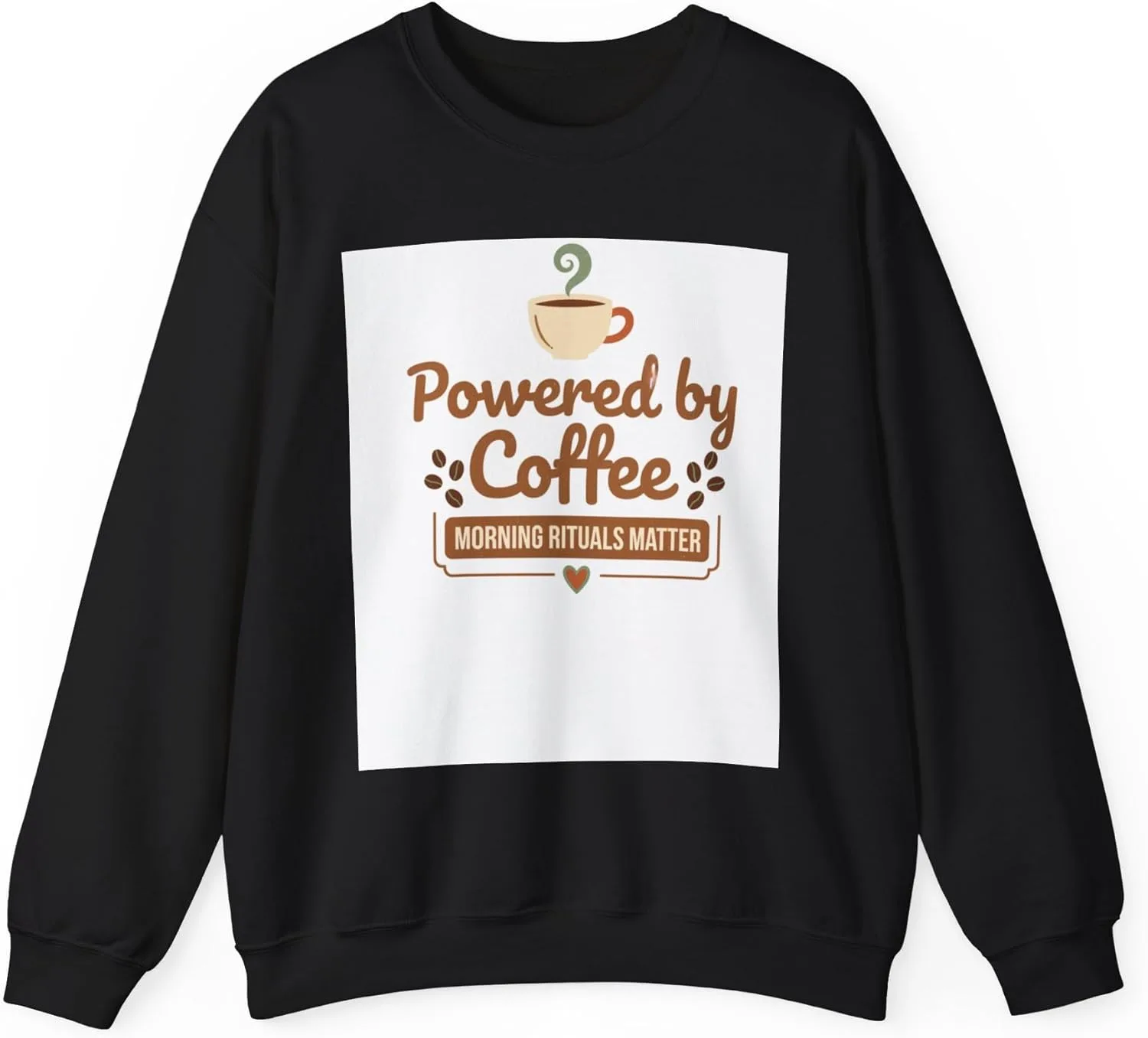 Толстовка Powered by Coffee для любителей кофе