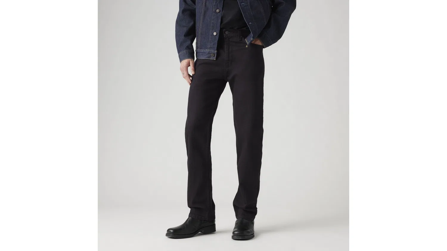 Мужские джинсы Levi's 505 Regular Fit, черный