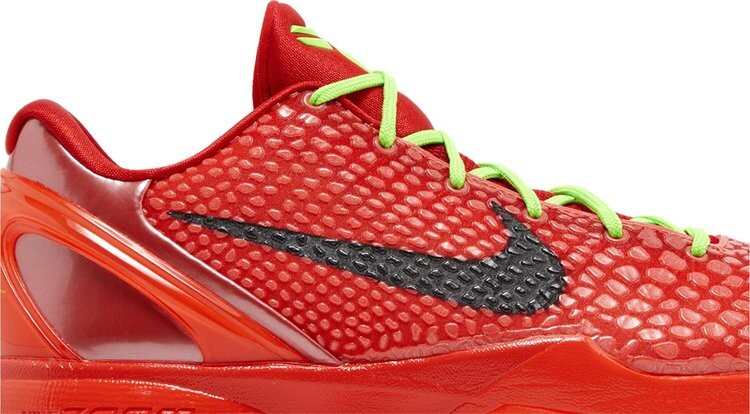 Кроссовки Zoom Kobe 6 Protro 'Reverse Grinch', красный — фото 2