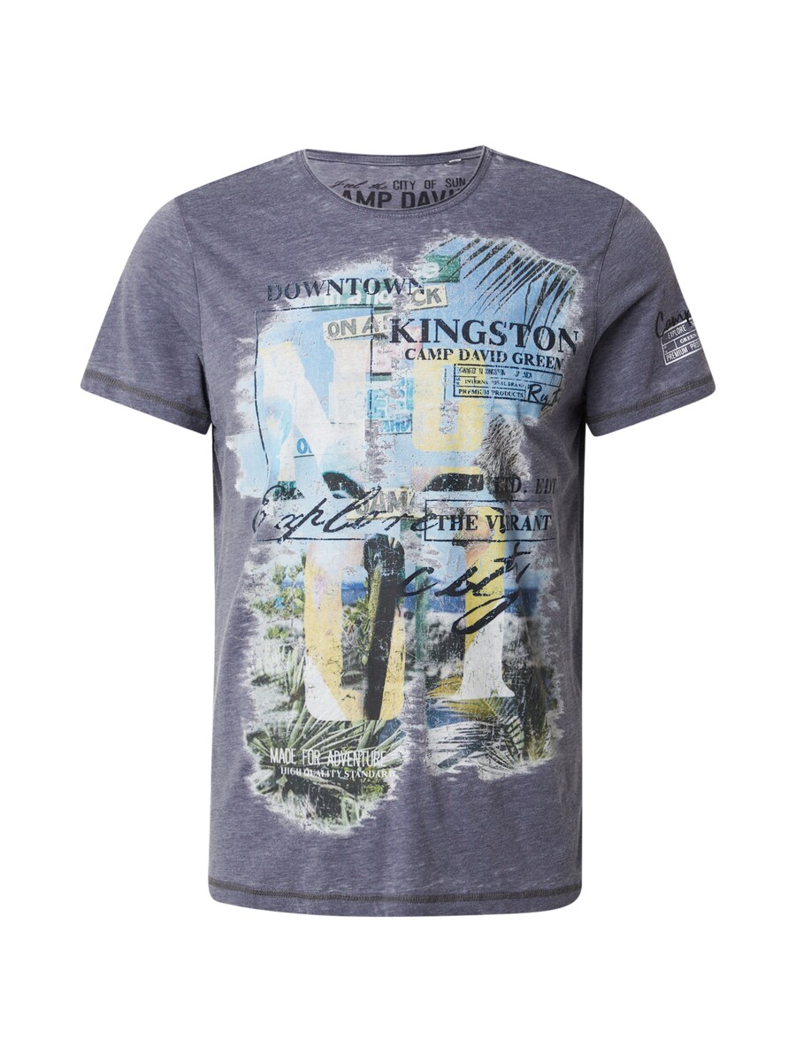 

Футболка CAMP DAVID, Dusty blue/Pastel blue