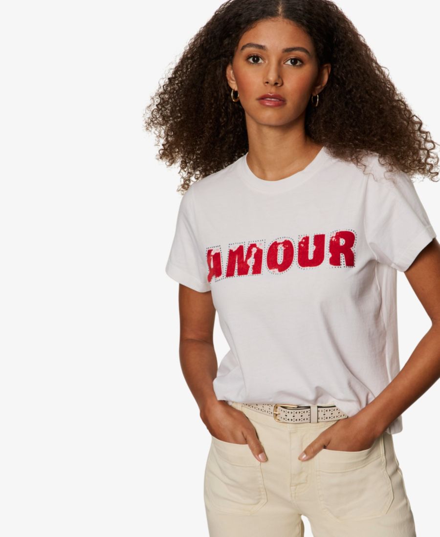 

Женская футболка с коротким рукавом и круглым вырезом Sanctuary, White White/Cherry Lacquer, Белый, Женская футболка с коротким рукавом и круглым вырезом Sanctuary, White White/Cherry Lacquer