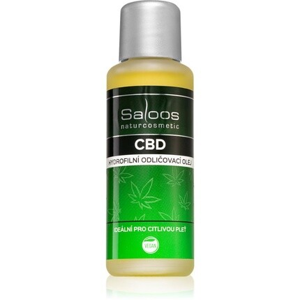 

Гидрофильное масло CBD Saloos для бережного снятия макияжа - 50 мл