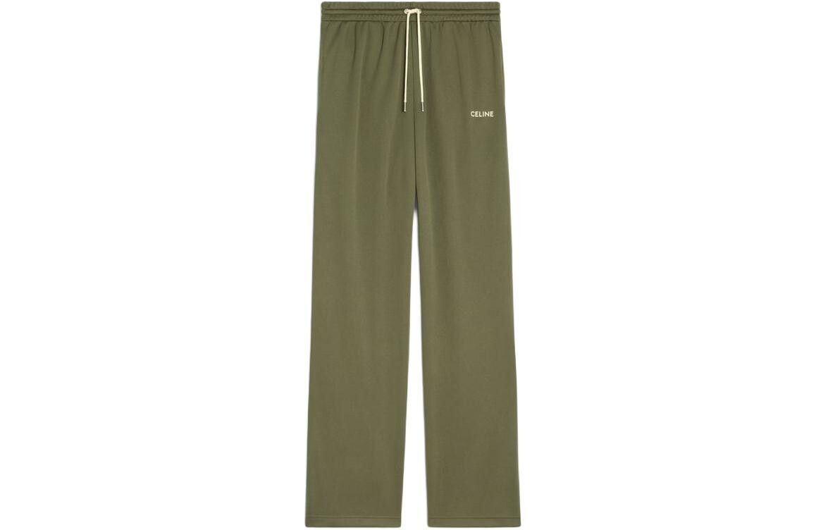 

Повседневные брюки мужские зеленые Celine, зеленый