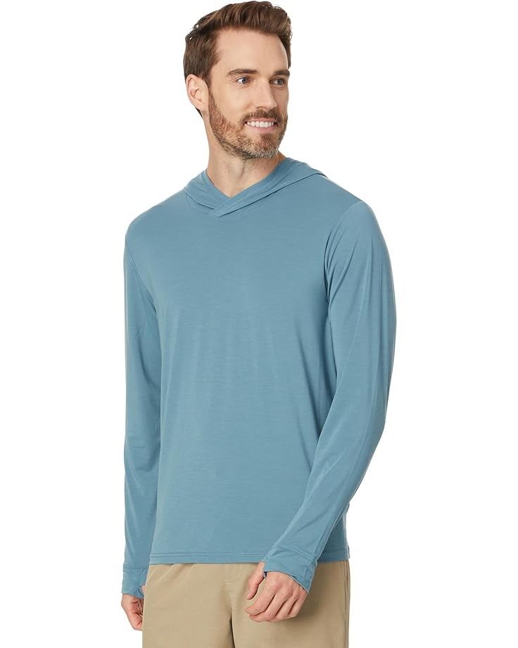 

Худи Free Fly Elevate Lightweight Hoodie, цвет Bluestone