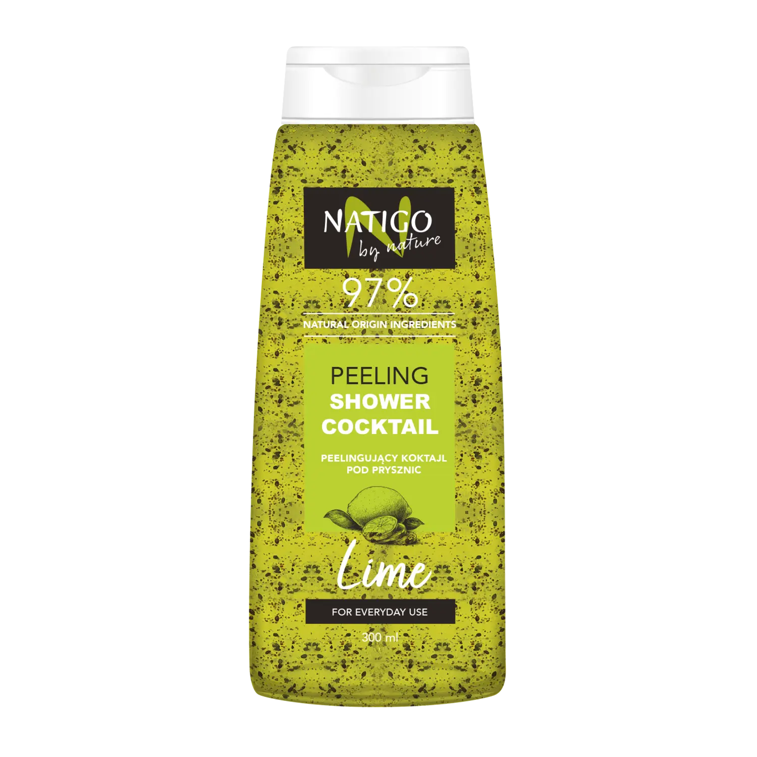 

Пилинг-гель для душа лайм Natigo By Nature Lime, 300 мл