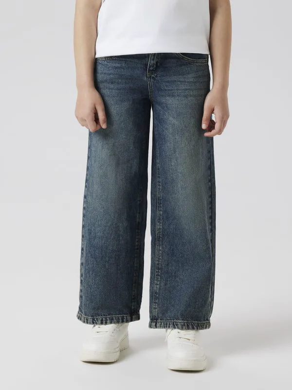 Джинсы свободного кроя Name It, Vintage Dark Blue Denim — фото 2