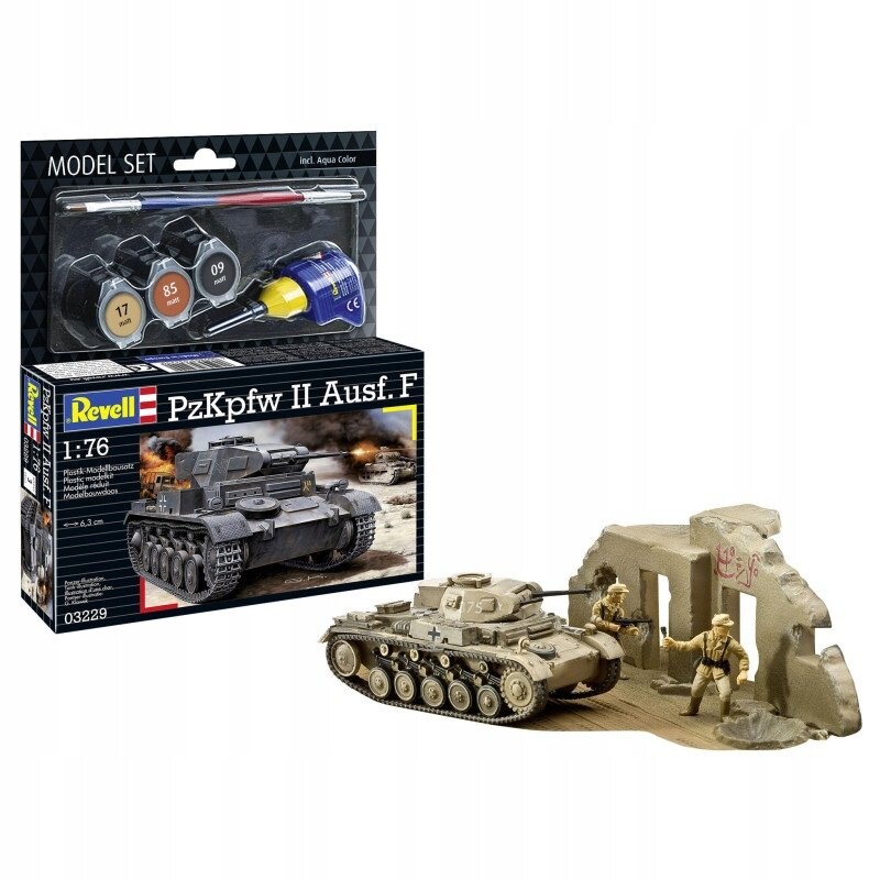 

Pz.Kpfw. II Аусф. F - Подарочный набор Revell 63229