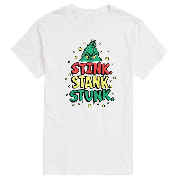 

Футболка Big & tall Dr Seuss The Stink Stank Stunk Grinch