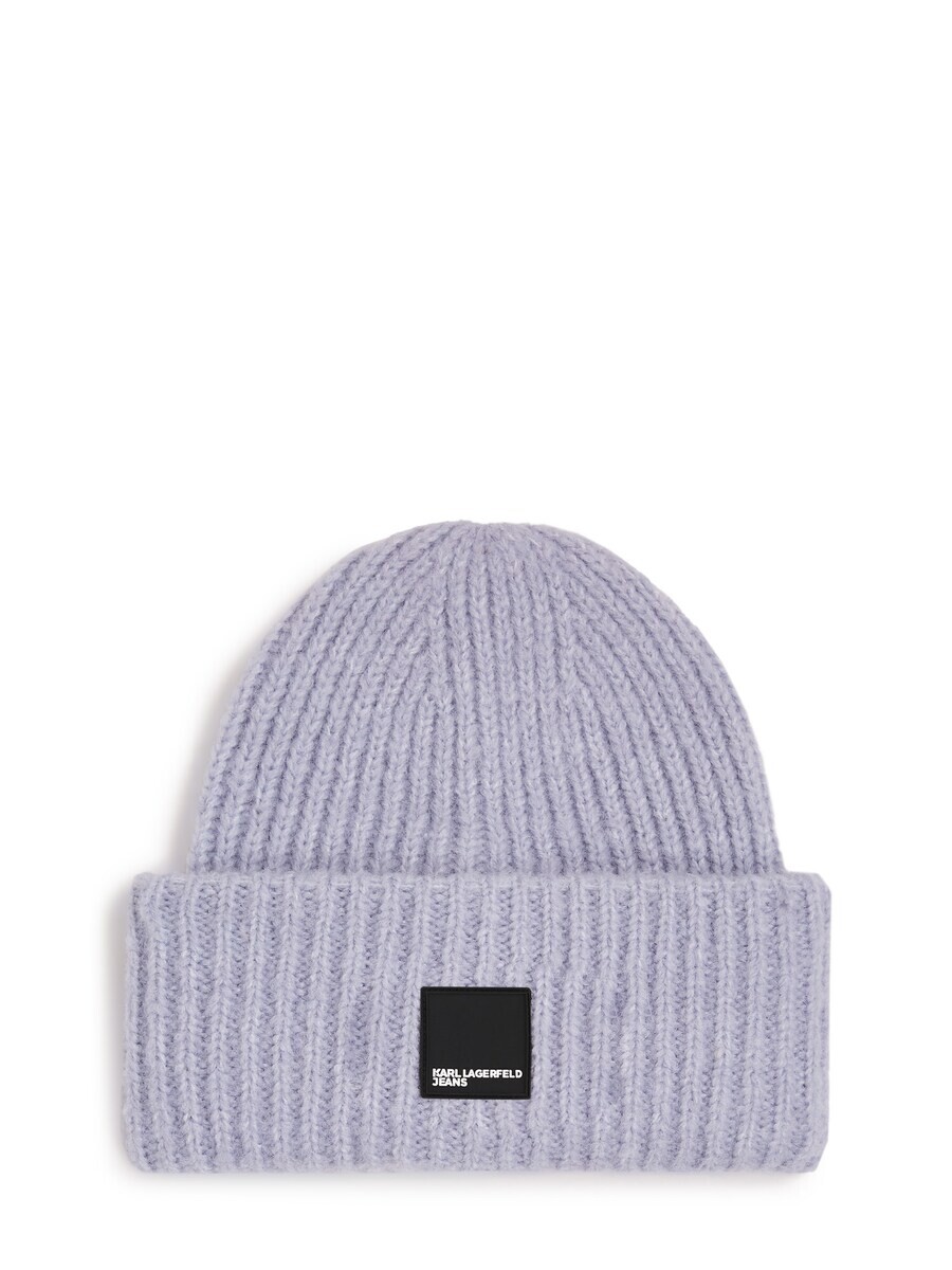 

Шапка KARL LAGERFELD JEANS Beanie, пастельно-фиолетовый