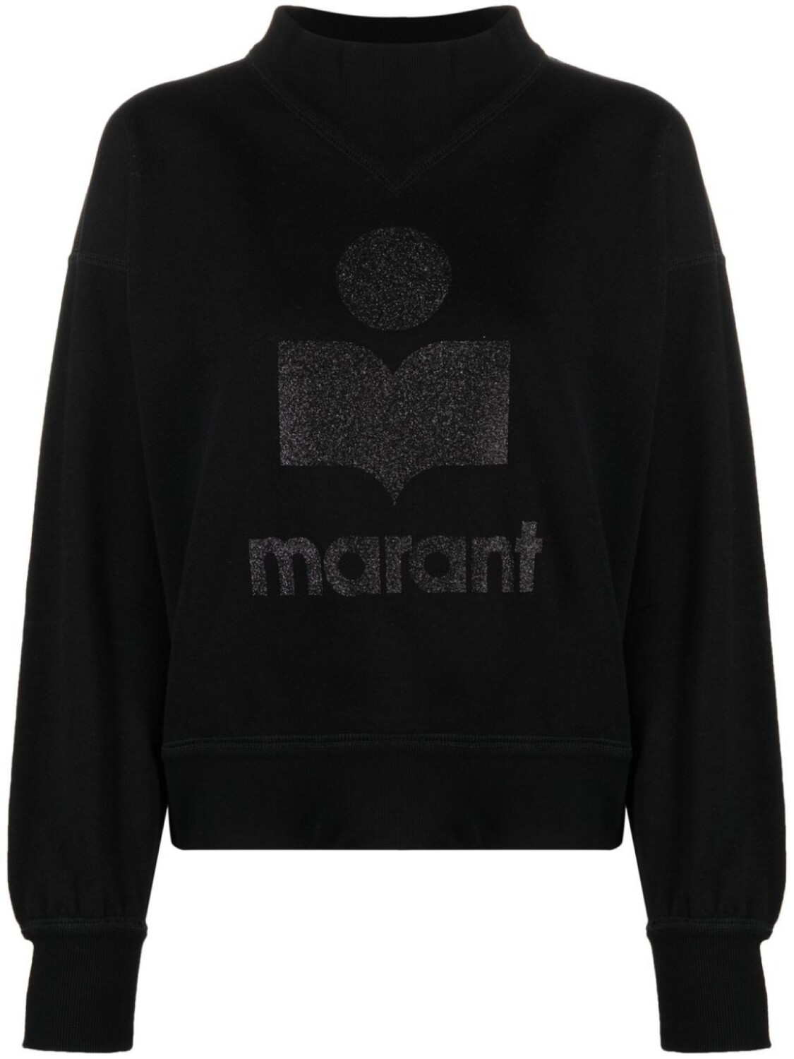 

Marant Étoile толстовка Moby с логотипом, черный