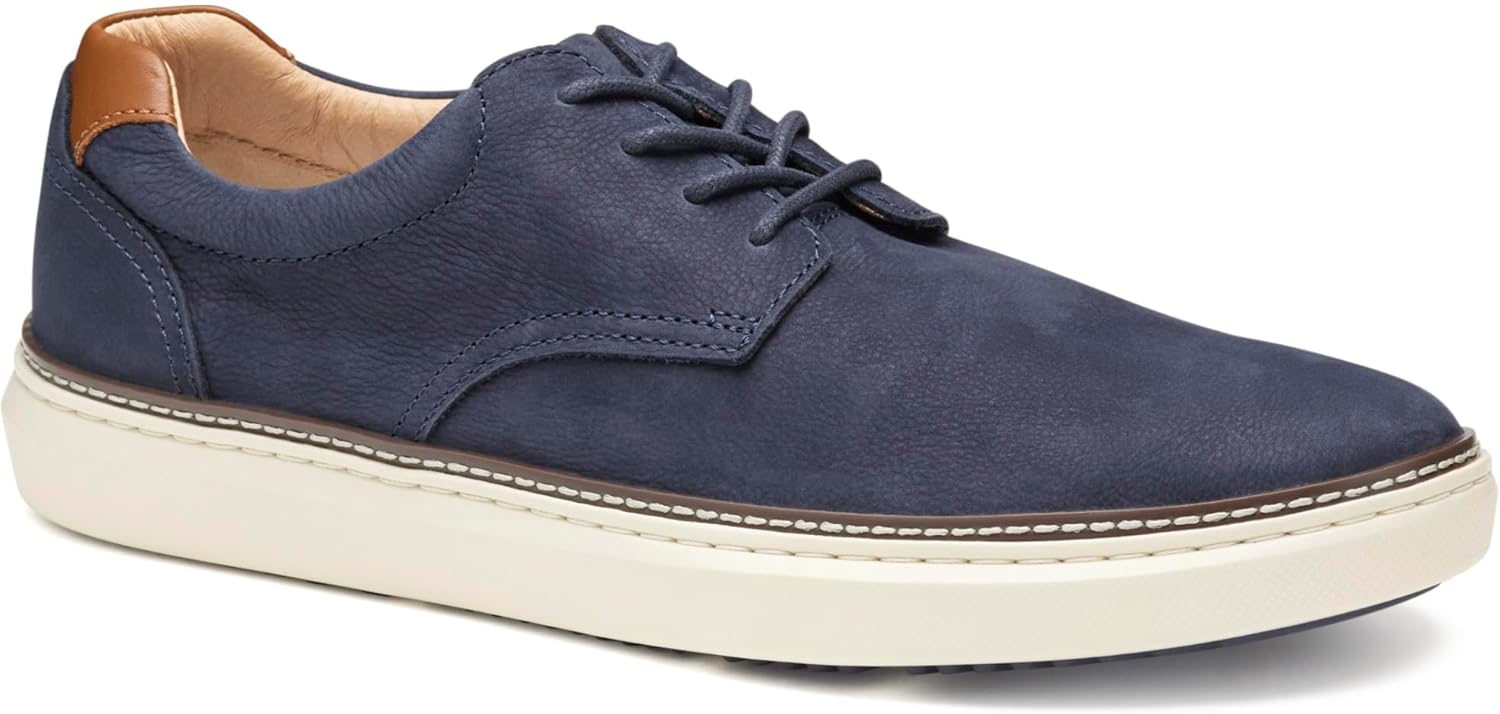 

Мужские повседневные туфли-кроссовки Johnston Murphy Culling 2 с простым носком Johnston & Murphy, Navy Nubuck