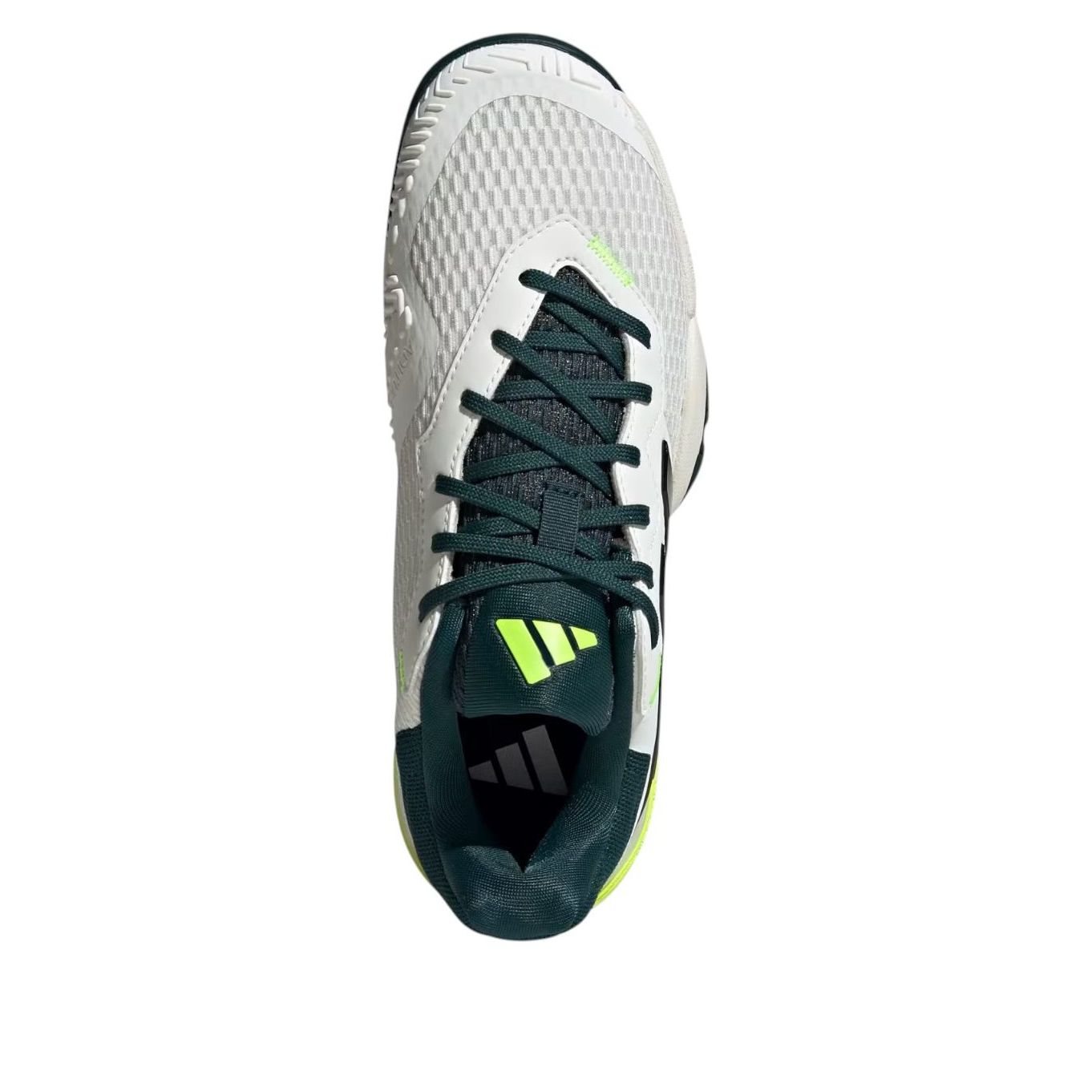 (GS) Adidas Barricade J 'Off White Black Aurora Ivy' — фото 3