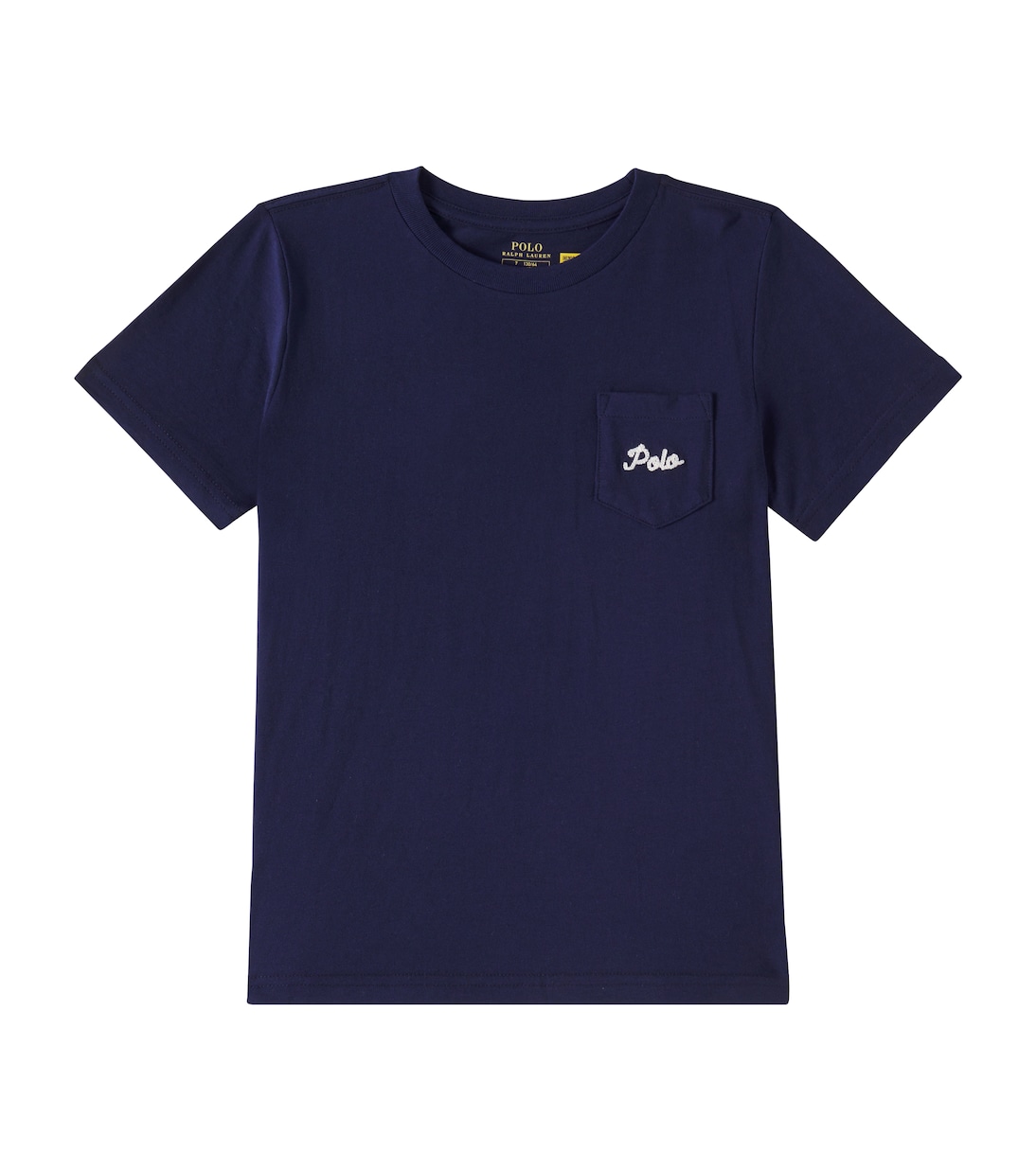 

Футболка из смесовой хлопковой ткани Polo Ralph Lauren Kids, Refined Navy