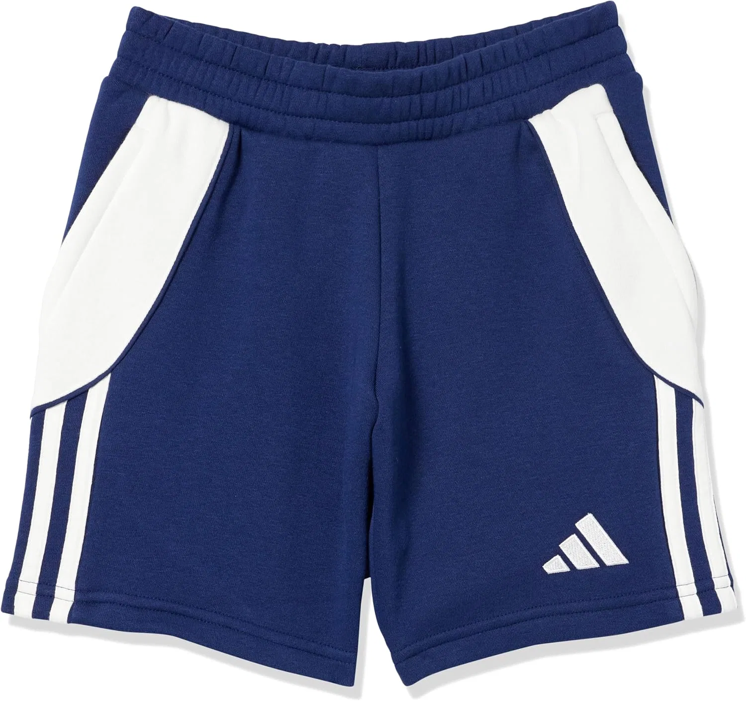 Детские спортивные шорты Adidas Tiro 24 (унисекс), Team Navy Blue/White