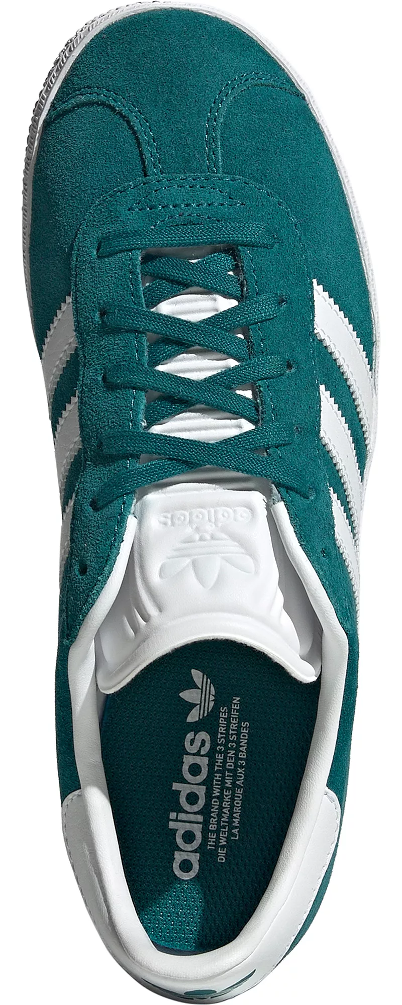

Детские кроссовки Gazelle для начальной школы Adidas, бирюзовый/белый
