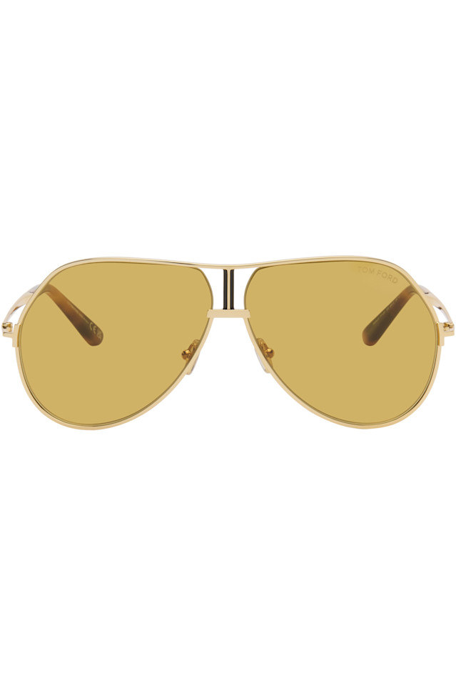 

Солнцезащитные очки Rickie-02 Tom Ford, желтый