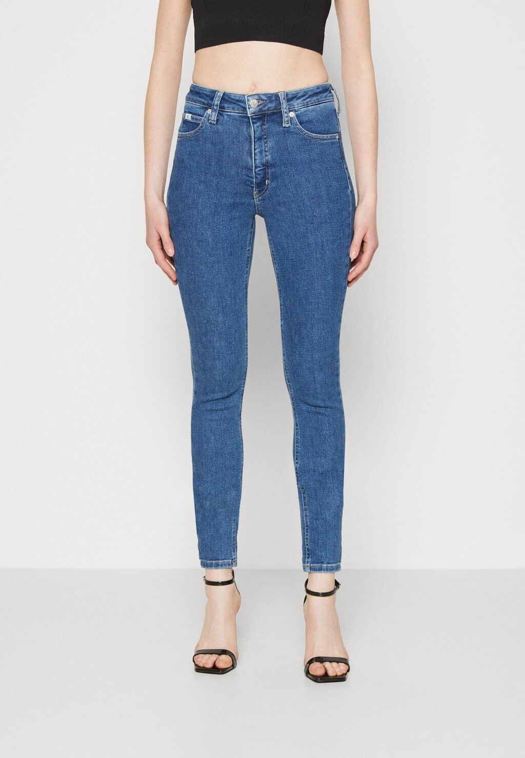 

Джинсы скинни Calvin Klein Jeans HIGH RISE SKINNY, цвет Denim Medium
