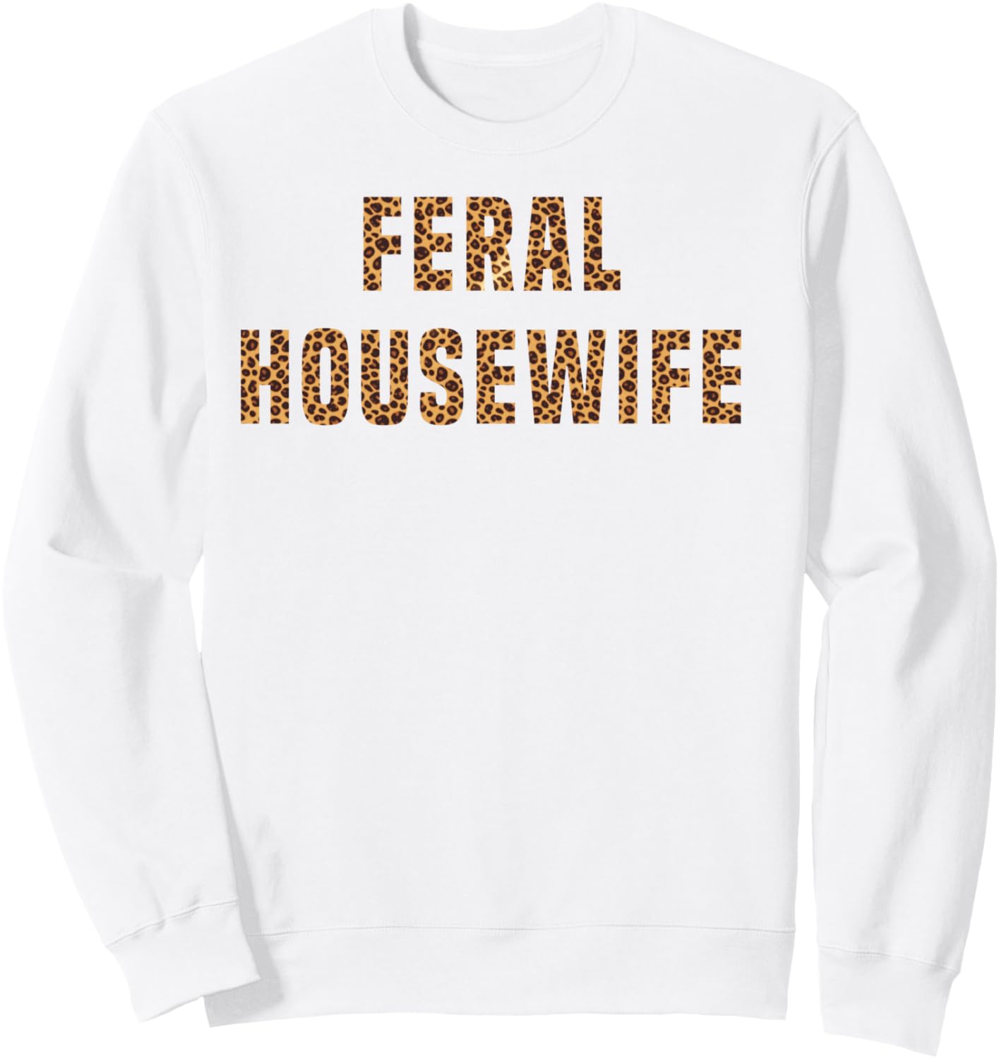 

Толстовка с забавными надписями и ироничными мемами про дикую домохозяйку и леопарда, черная Feral Housewife Leopard Funny Sarcastic Mom Store
