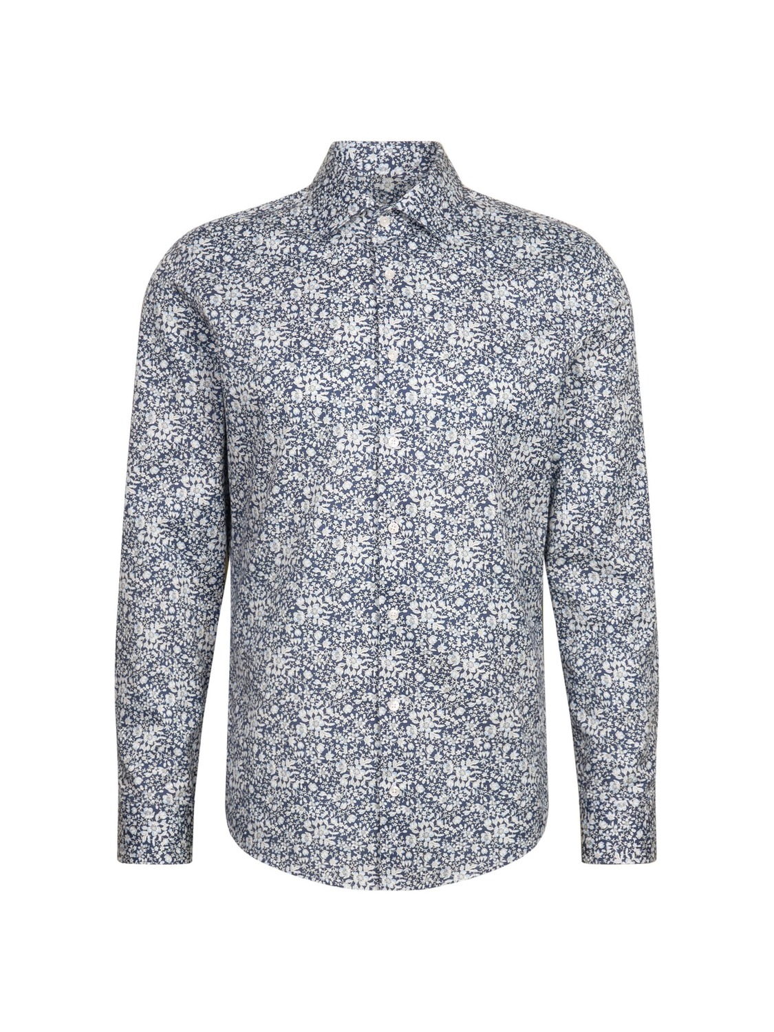 

SEIDENSTICKER Деловая рубашка приталенного кроя Slim fit 'Classic Essentials' в синем цвете