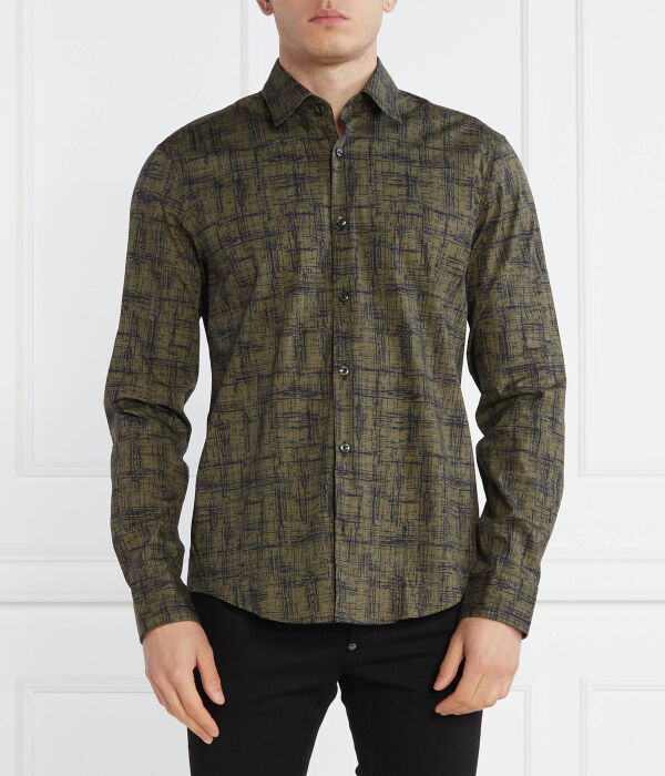 

Футболка Hugo Hermo Slim Fit, зеленый