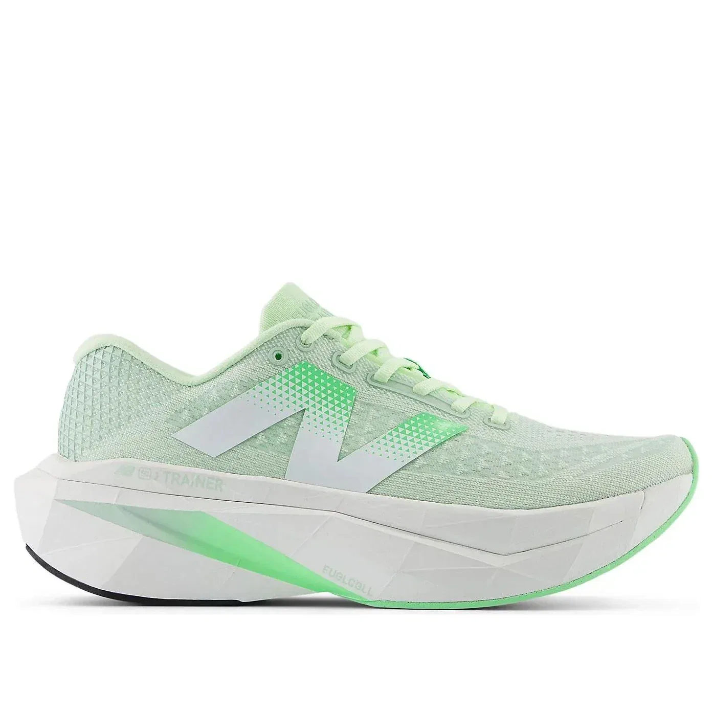 Мужские кроссовки New Balance FuelCell SuperComp Trainer v3 MRCXCG4 EE зеленого цвета VER1041