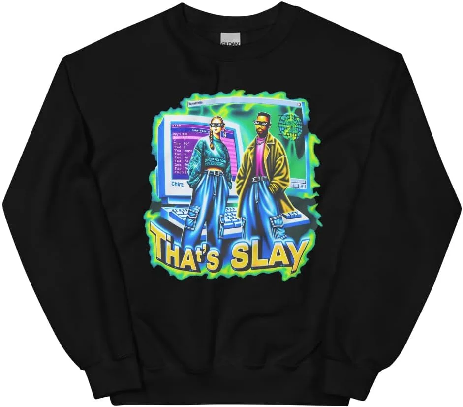 Толстовка с надписью That's Slay