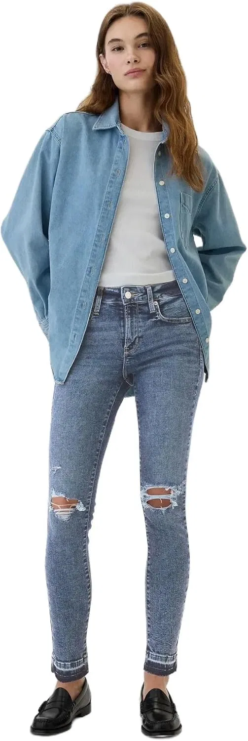 Леггинсы, GAP, средний разрушенный