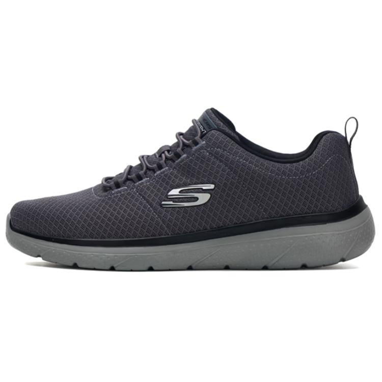 

Низкие повседневные туфли мужские серые Skechers, Gray