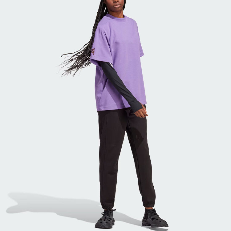 Stella Mccartney X Футболка женская фиолетовая Adidas — фото 4