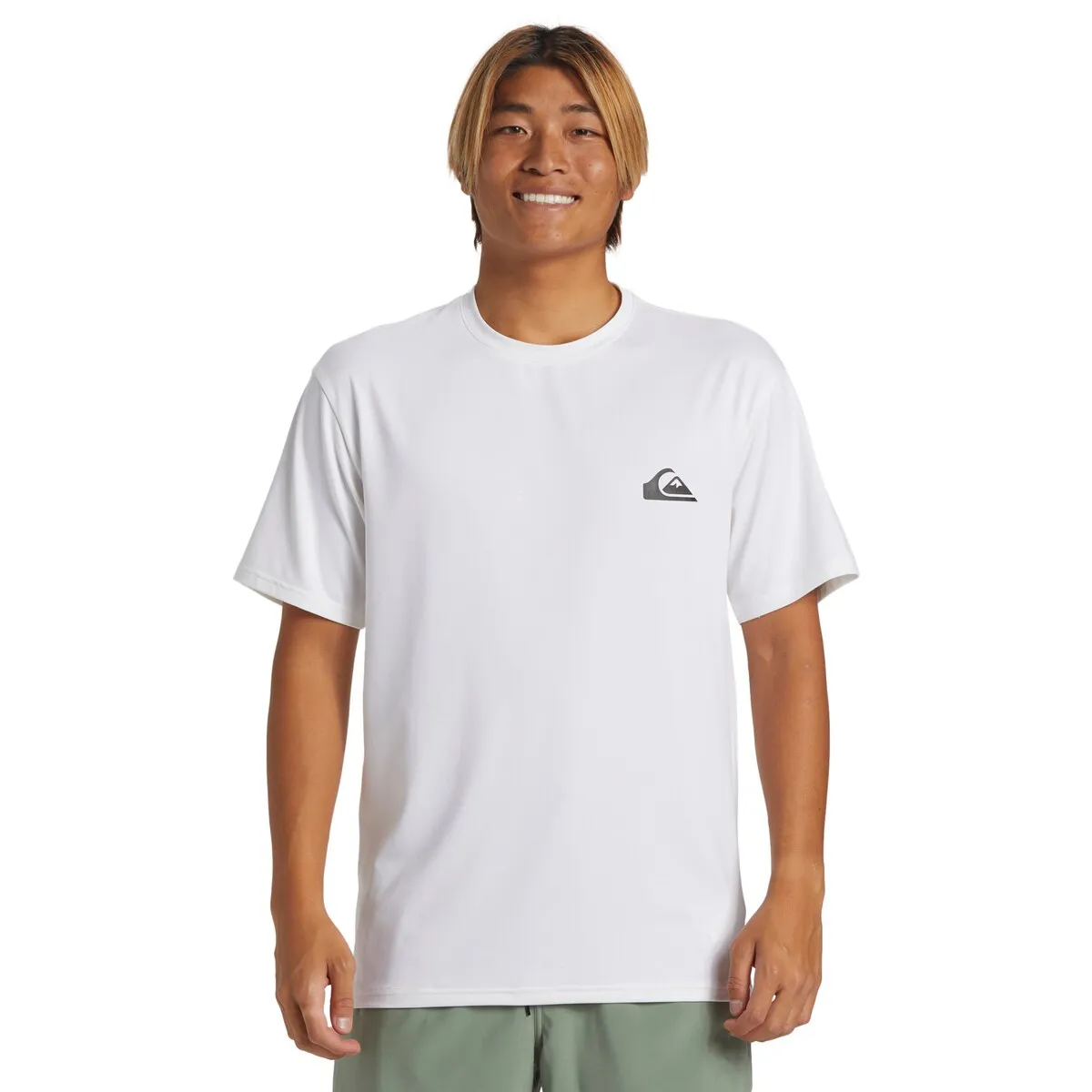 

Мужская повседневная футболка для серфинга Quiksilver, черный/белый