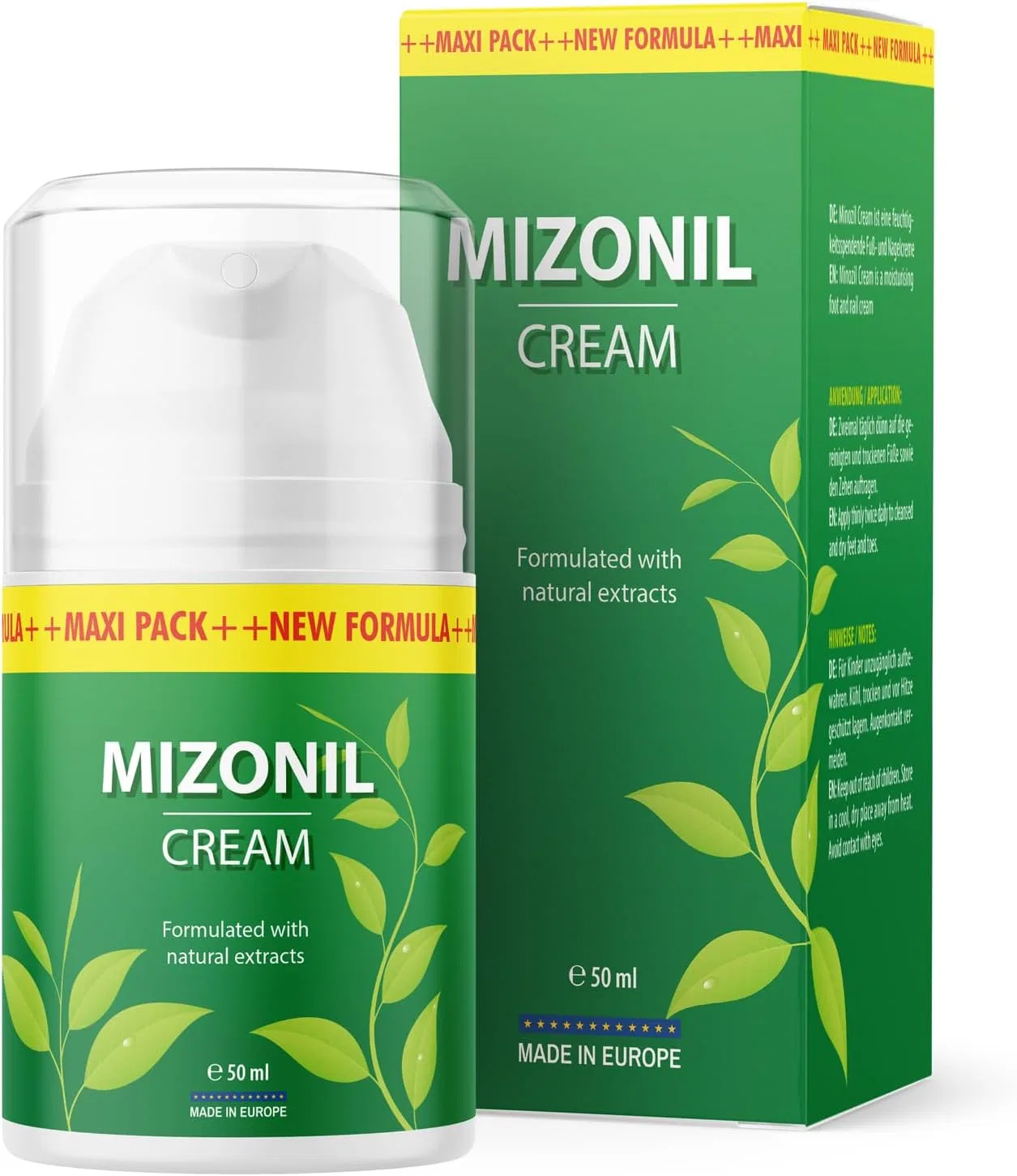 Крем Mizonil для питания стоп и ногтей (50 мл) Mayproducts, 1