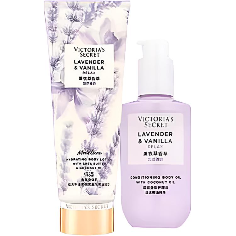 Набор Victoria's Secret Lavender & Vanilla: гель для душа, 236 мл + лосьон для тела, 236 мл — фото 2