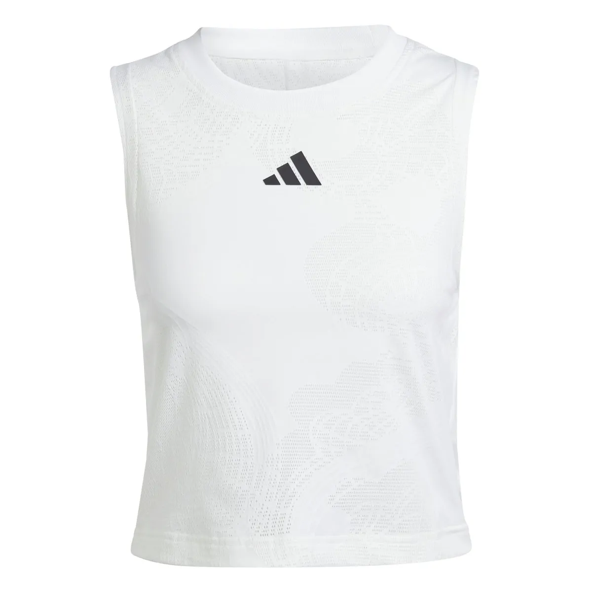 LDN MATCH женская теннисная рубашка Adidas, белый — фото 4