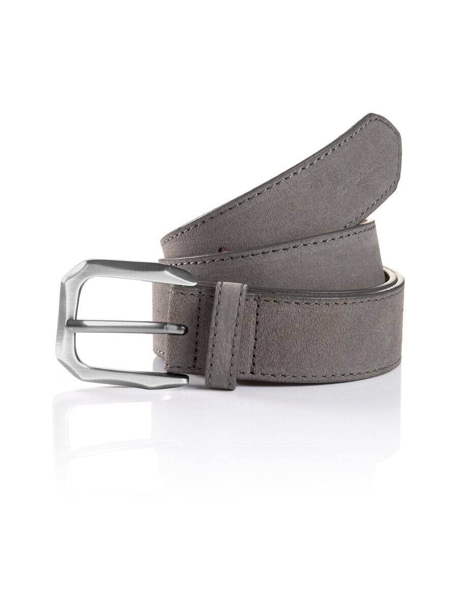 

Кожаный ремень TOM TAILOR Belt ALISON, темно-серый