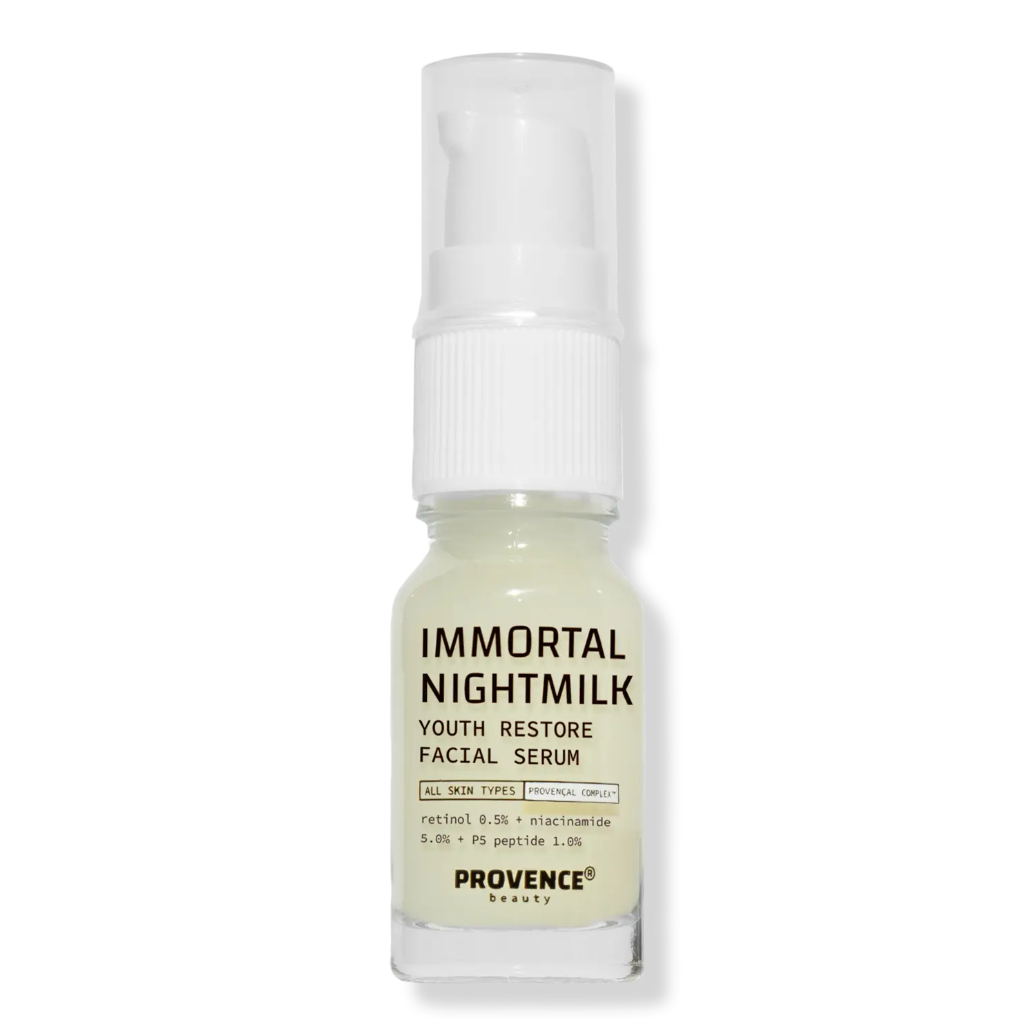 

Сыворотка для обновления кожи с ретинолом Immortal Nightmilk PROVENCE Beauty, 0.3 oz