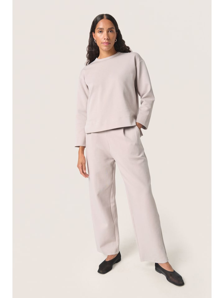 

Трикотажные брюки прямого кроя SLMagana цвета Porpoise Soaked in Luxury