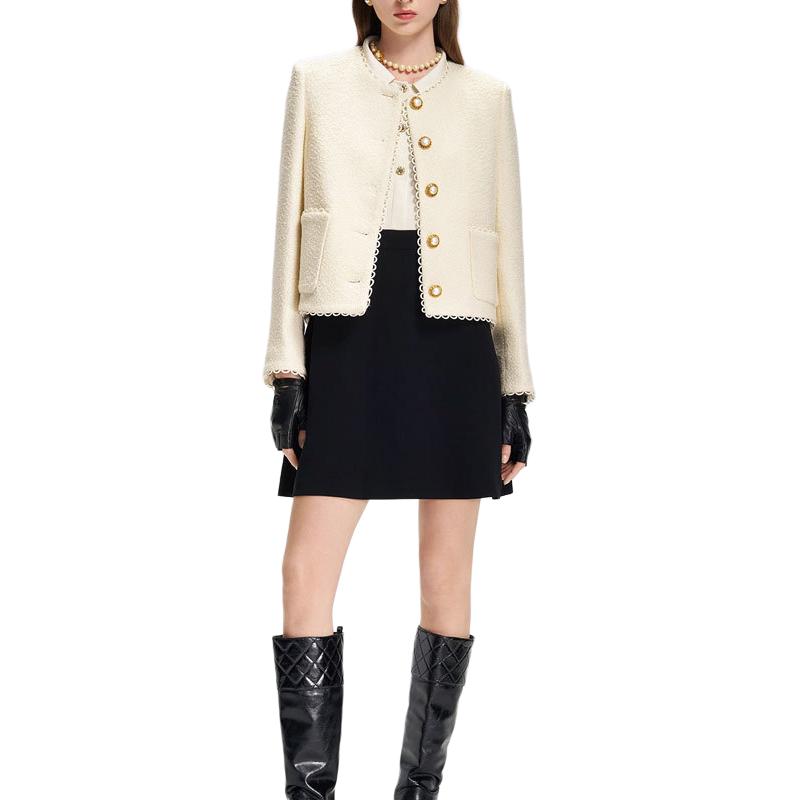 

KARL LAGERFELD / Karl Lagerfeld Jeans Женская бежевая куртка, Beige