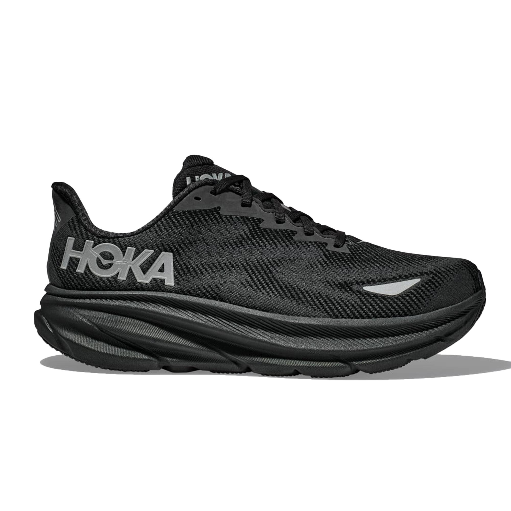 

Мужские беговые кроссовки Clifton 9 GTX HOKA, Black/Black