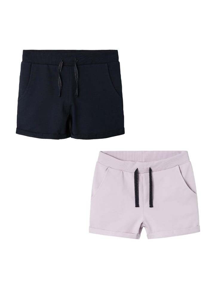 

Спортивные шорты name it 2er Set, цвет schwarz-lila