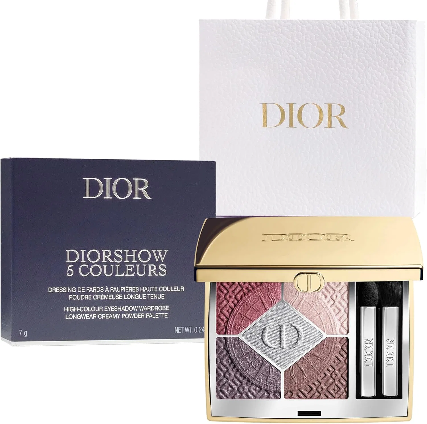 Палетка теней для век Dior Diorshow Cinq Couleurs, 4 г, оттенок 863 Soirée de Bal