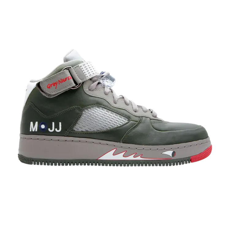 

Кроссовки Air Jordan Fusion 5 Premier 'Grey Nurse', зеленый