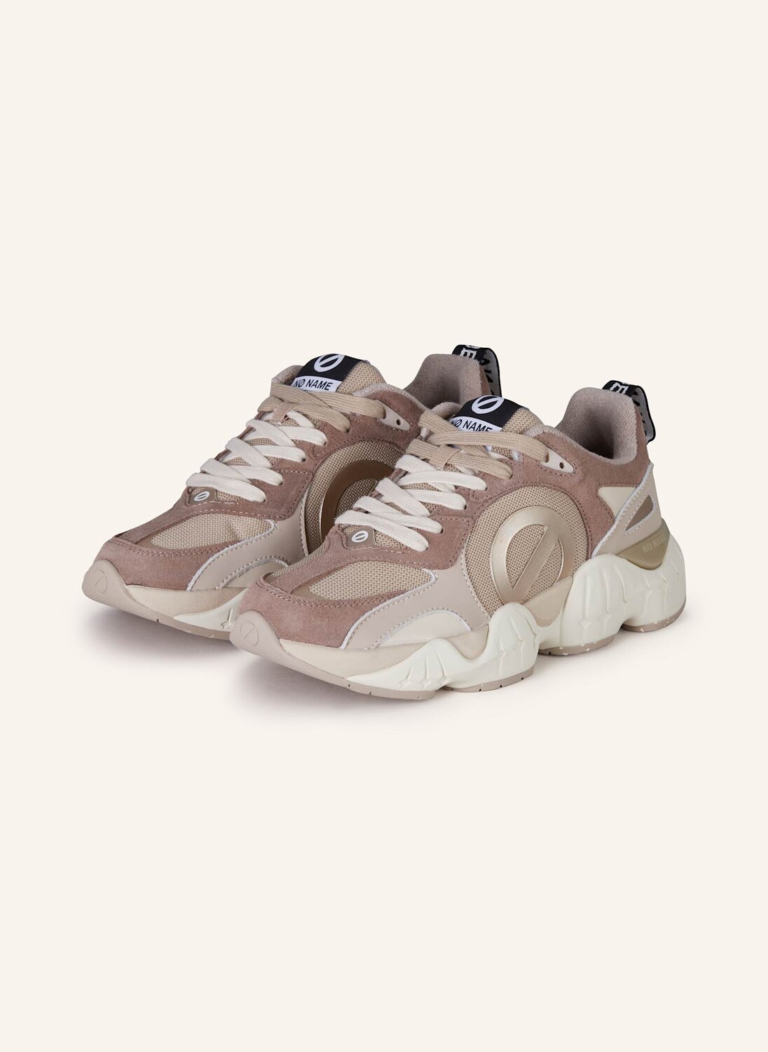 

Кроссовки krazee runner NO NAME, цвет BRAUN/TAUPE