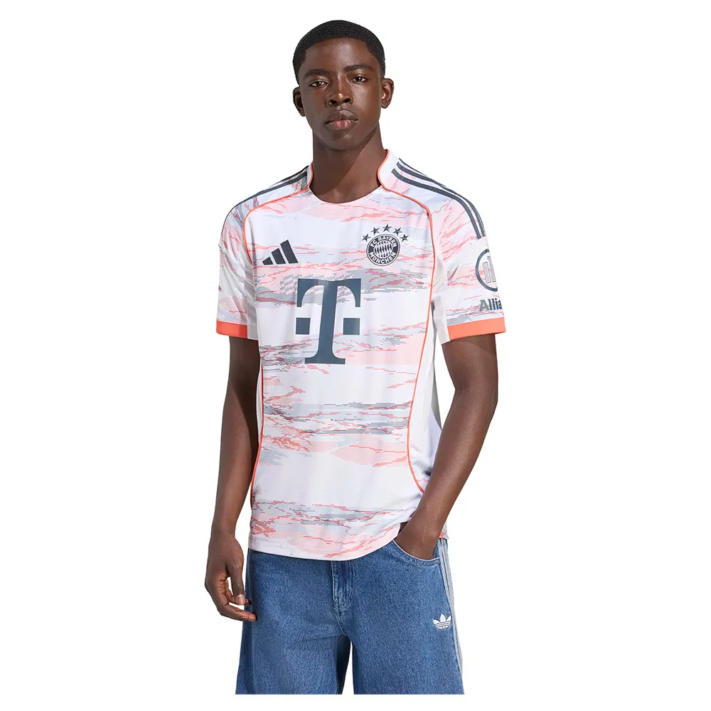 

Футболка с коротким рукавом adidas FC Bayern 25/26 Away, белый