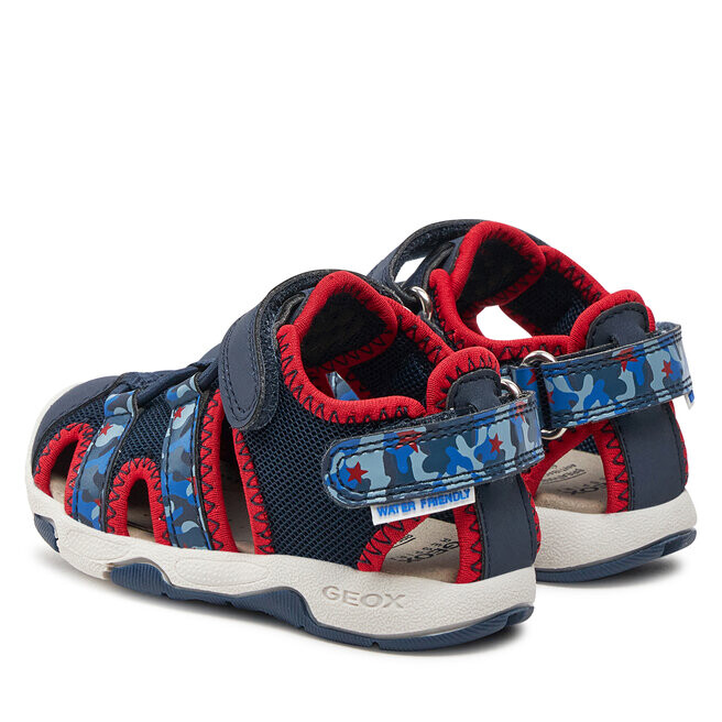Сандалии Geox B Sandal Multy Boy B450FB 014CE C0735 M Navy/Red, темно-синий — фото 3