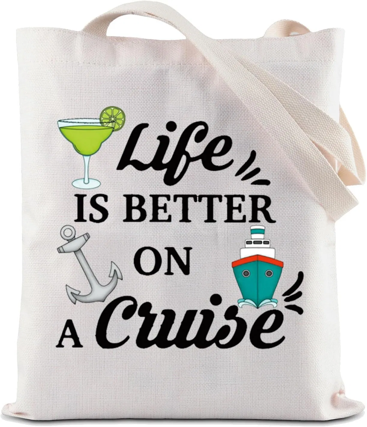 Косметичка на молнии с надписью «Life is Better On A Cruise» Bauna