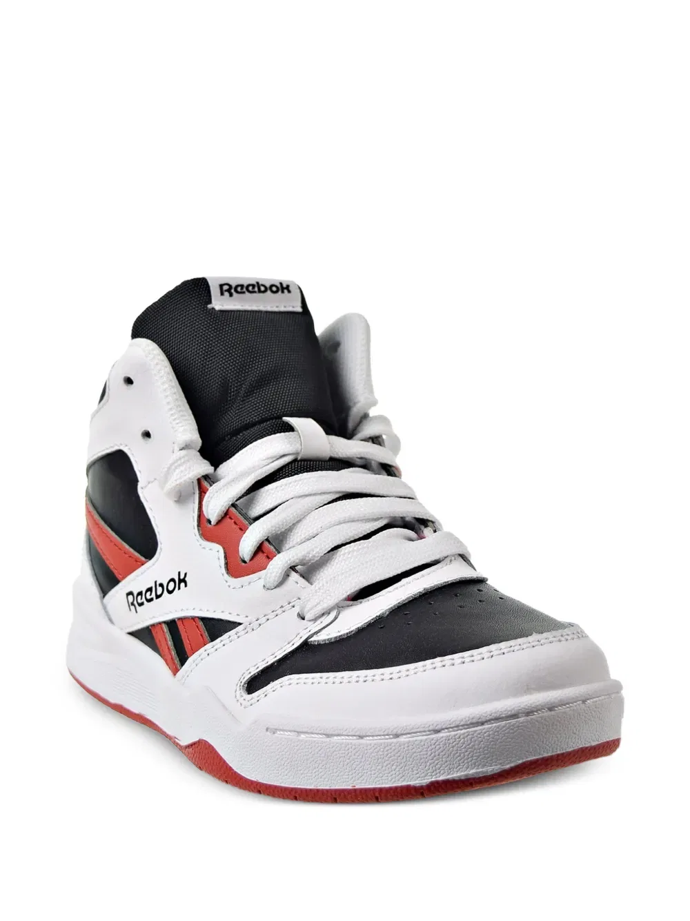 Кроссовки Bb 4500 court "legacy red" Reebok Kids, белый