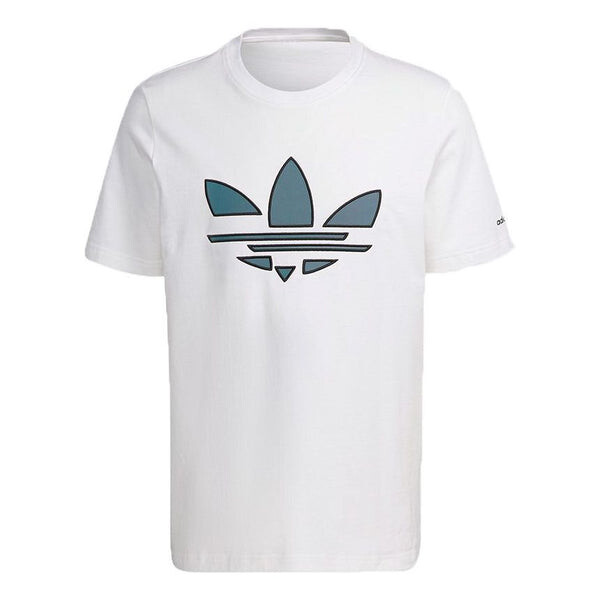 

Футболка originals st tee hl logo printing sports short sleeve white Adidas, белый
