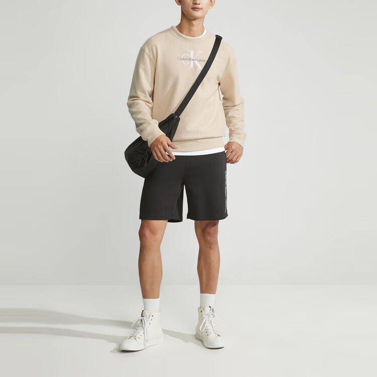 Толстовка мужская миндально-желтая Calvin Klein, желтый — фото 2