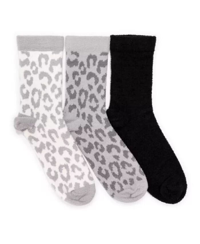 

Комплект из трех женских уютных компрессионных носков Muk Luks, серый